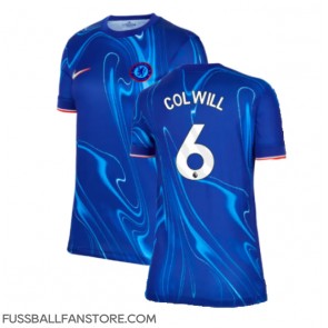 Chelsea Levi Colwill #6 Replik Heimtrikot Damen 2024-25 Kurzarm